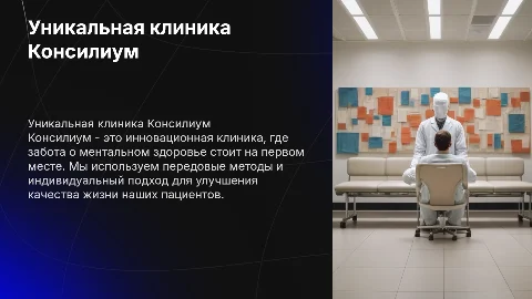 Уникальная клиника Консилиум: забота о ментальном здоровье