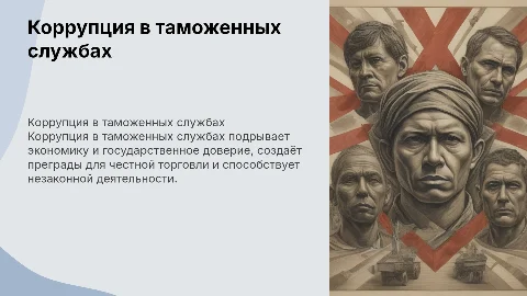 Коррупция в сфере таможенные службы