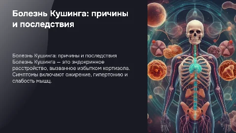 болезнь "Кушинга"