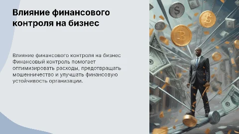 _Влияние финансового контроля на деятельность организации