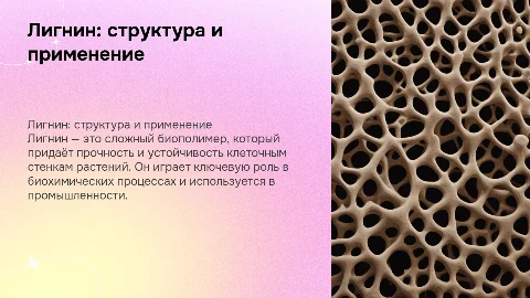 лигнин