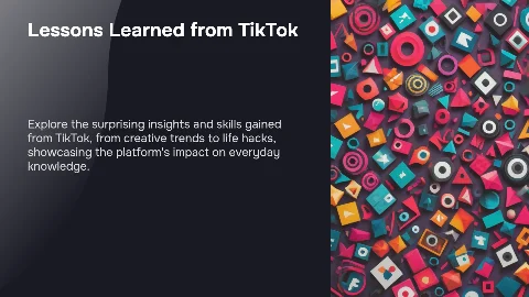 Things I Learned from TikTok