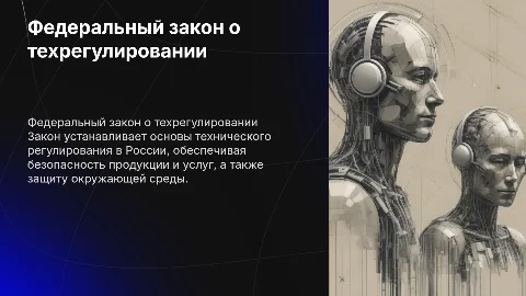 Федеральный закон РФ «О техническом регулировании»
