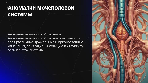аномалии мочеполовой системы