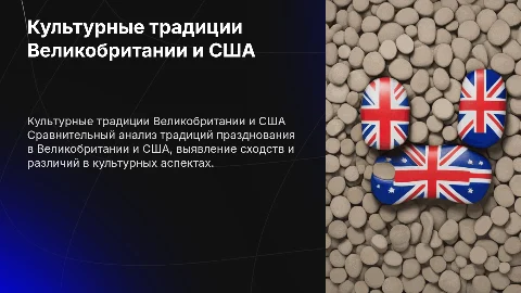 Сравнительный анализ празднования в Великобритании и США