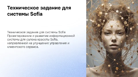 Техническое задание для информационной системы салона красоты