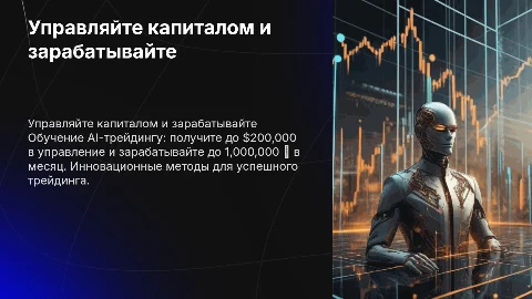 Обучение AI-трейдингу: управляйте капиталом до $200,000