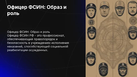 Офицер ФСИН: Кто он и какова его роль в правосудии?