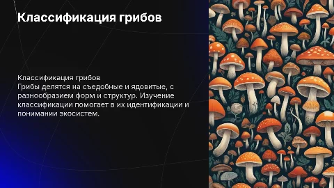 классификация грибов