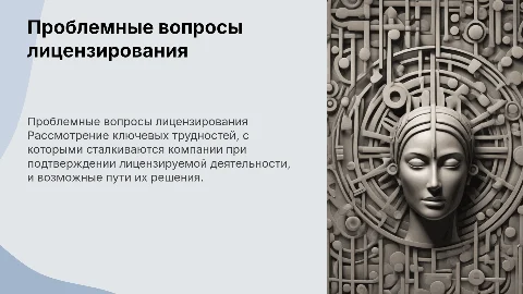 Проблемные вопросы лицензирования: решение и рекомендации