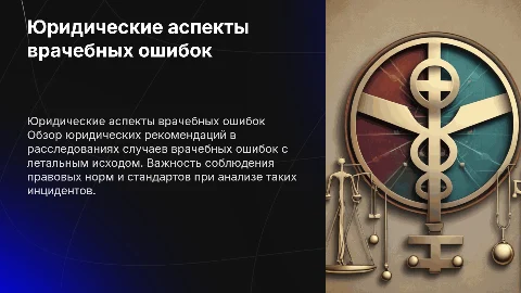 Юридические рекомендации по расследованию врачебных ошибок