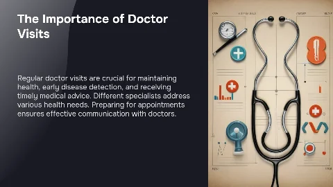 Презентация: Importance of Regular Doctor Visits for Your Health