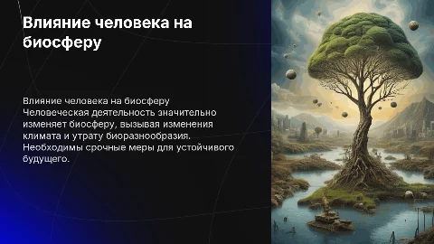УЗ Nº31-32. Влияние человека на биосферу (конференция)