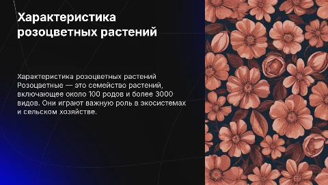 Характеристика розоцветных