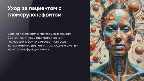 Сестринский уход за пациентом с хроническим гломерулонефритом