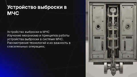 Устройство выброски в МЧС