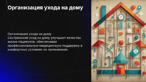 Организация сестринского ухода за пациентами на дому