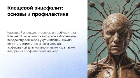 Клещевой энцефалит: диагностика, лечение и профилактика