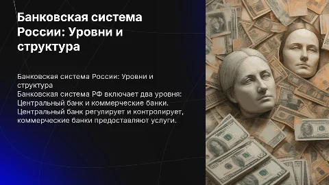 «Банковская система Российской Федерации и её уровни»