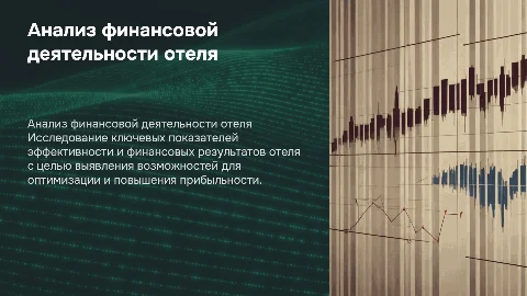 Анализ финансовой деятельности отеля