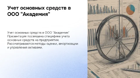 Учет основных средств на примере ООО "Академия"