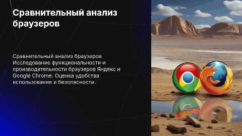Сравнительный анализ браузеров Яндекс и Google Chrome