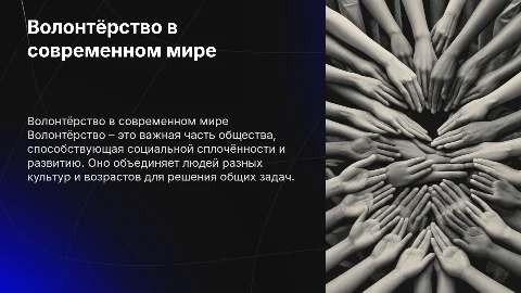 волентерство в современном мире