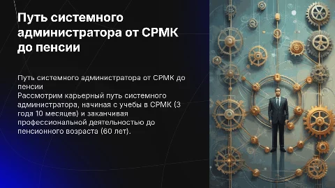 Успешная карьера системного администратора: от СРМК до пенсии