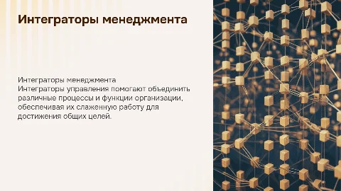 Инструментарий интеграции менеджмента: ключевые аспекты