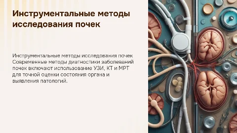 инструментальные методы исследования почек