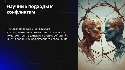 Научные подходы к изучению межличностных конфликтов