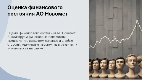 «Оценка финансового положения предприятия АО новомет