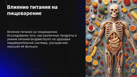 Как питание влияет на работу пищеварительной системы