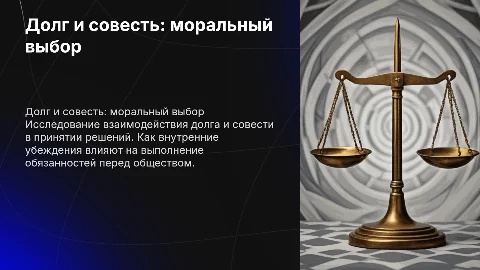 Долг и совесть