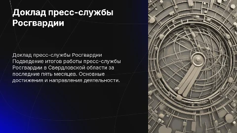 Доклад пресс-службы Росгвардии по итогам за 5 месяцев