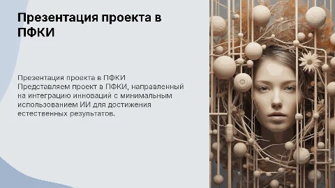 Презентация проекта в ПФКИ: безопасность и инновации