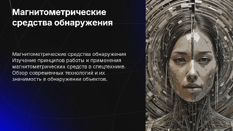 Магнитометрические средства обнаружения в спецтехнике