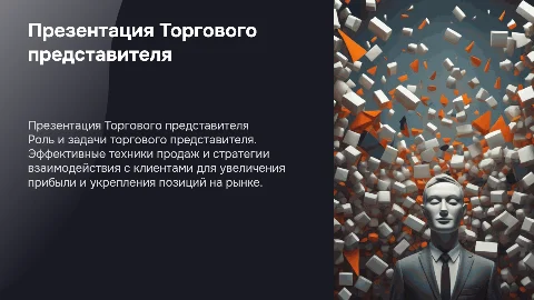 Презентация Торгового представителя