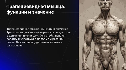Трапециевидная мышца