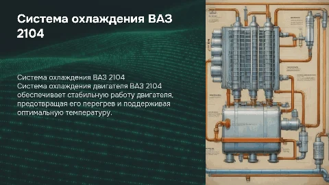 Система охлаждения ВАЗ 2104