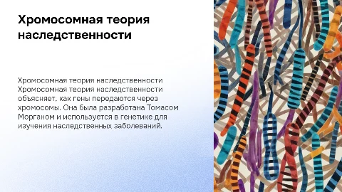 Хромосомная теория наследственности: основные принципы и примеры