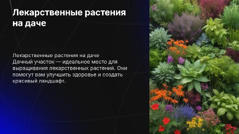 Лекарственные растения на дачном участке