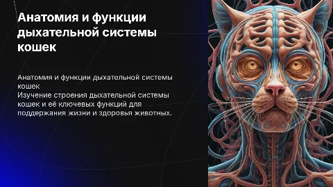 Анатомия дыхательной системы у кошек: функции и строение