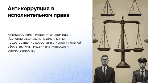 Антикоррупционное законодательство в сфере исполнительного производства