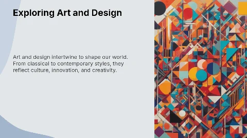 Art and Design