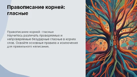 Правописание корней с проверяемыми и непроверяемыми гласными