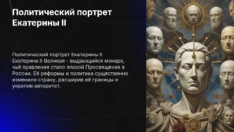 Политический портрет Екатерины II