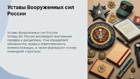 Уставы Вооруженных сил России