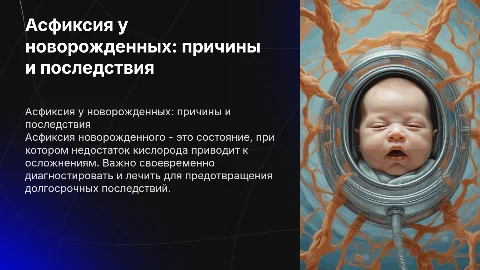 асфиксия новорожденного презинтация