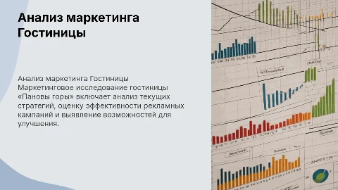 Анализ маркетинговой деятельности Гостиницы «Пановы горы»